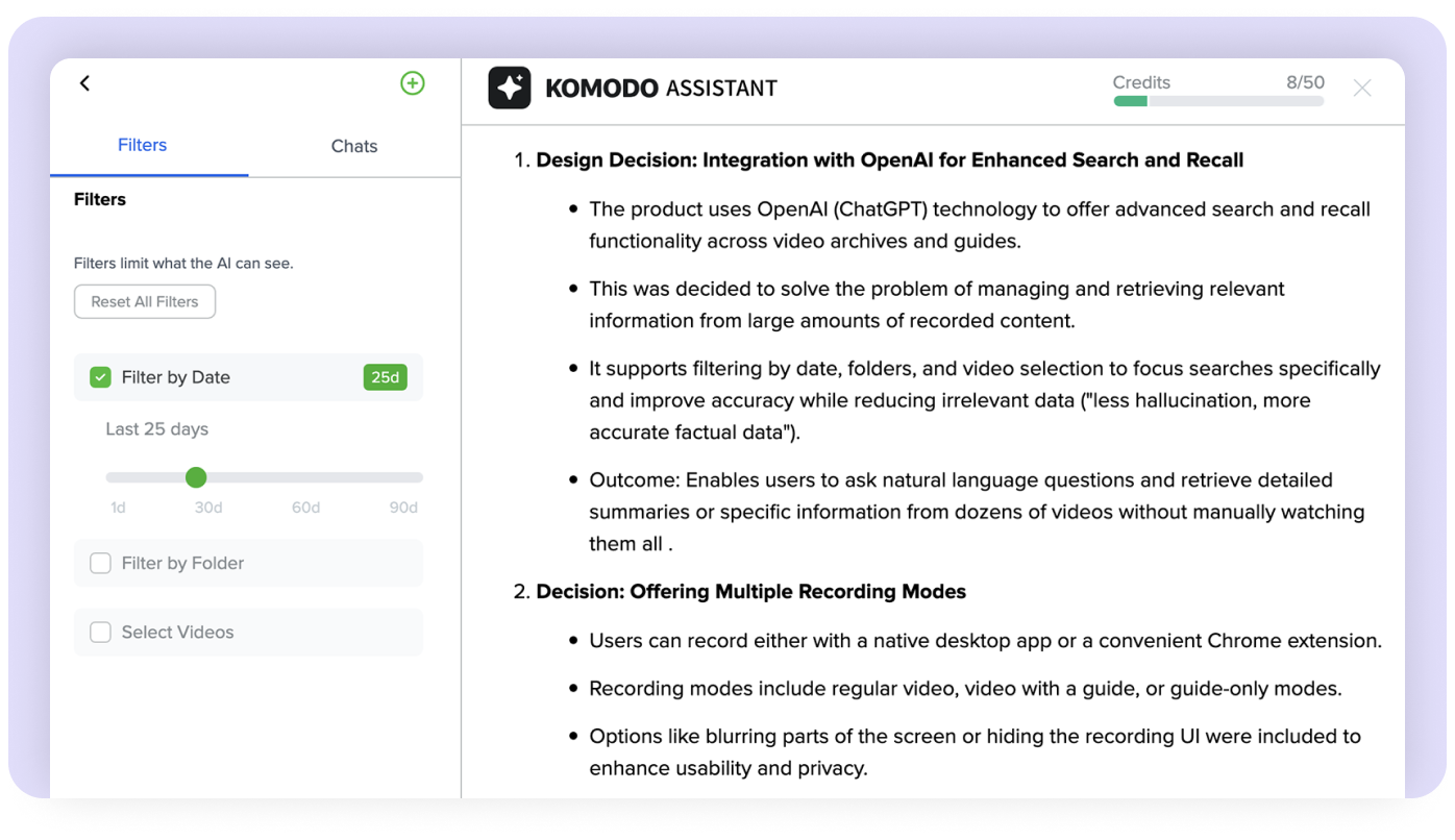 ai video search screenshot