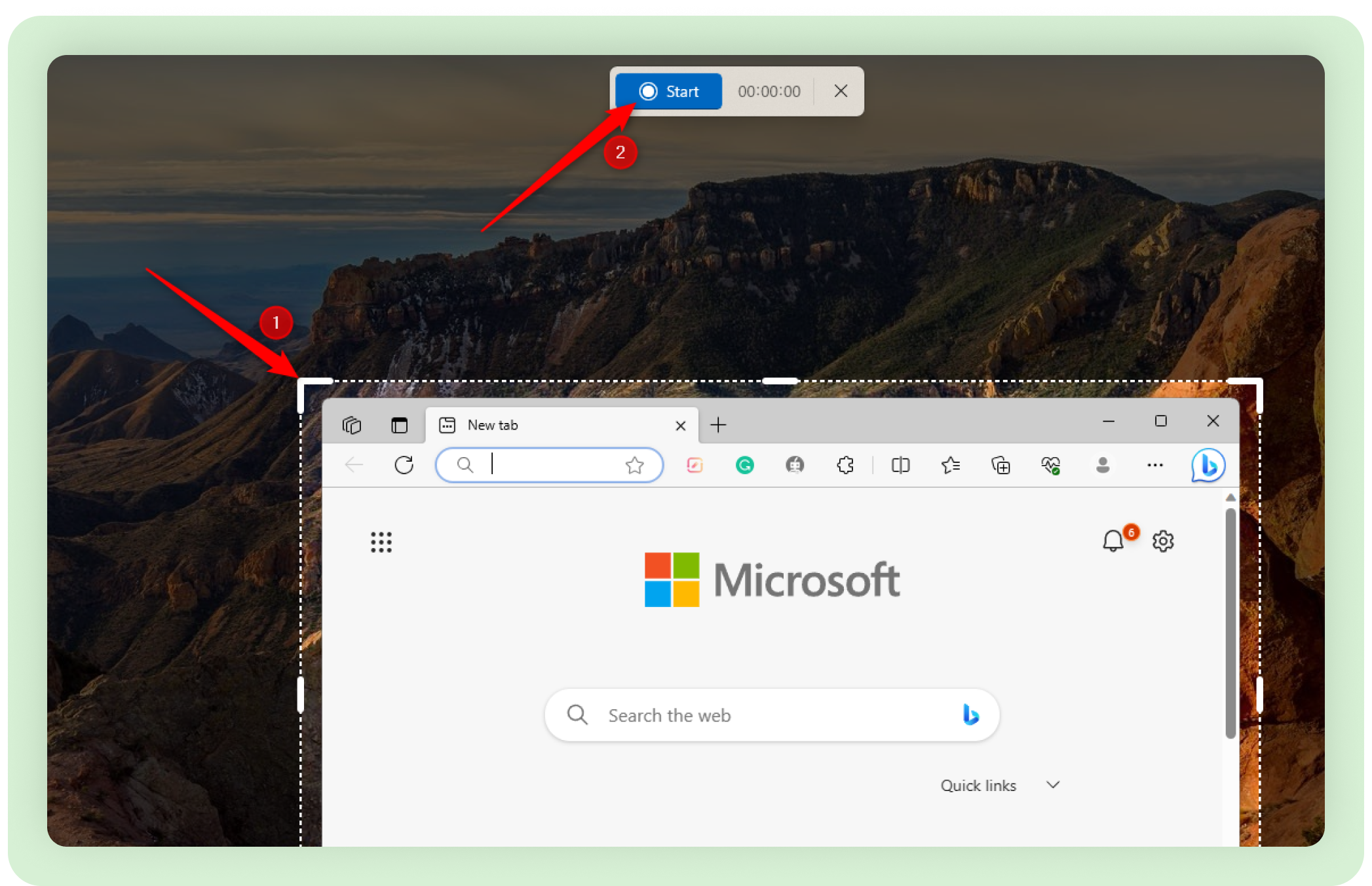 record screen windows screenshot