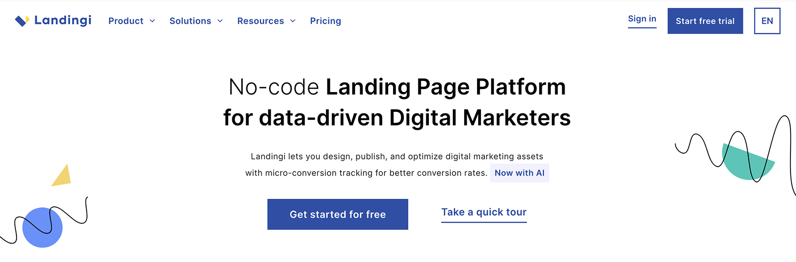 unbounce alternatives screenshot